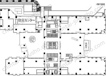 西新宿三井ビルディングの間取図