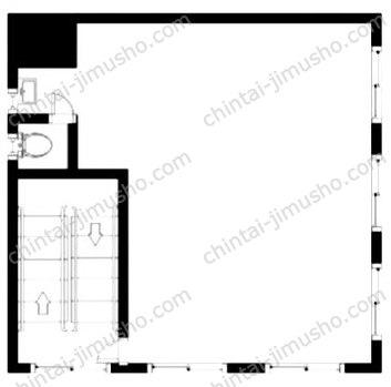 ル・グラシエルBLDG.842階の間取図