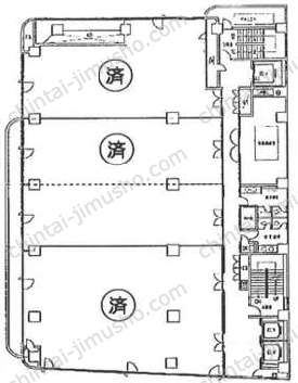 THE PARK3階の間取図