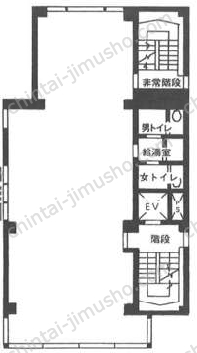 イセツネビルの間取図