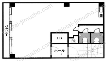 ライムライトビル8階の間取図