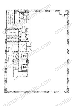 ニューリバータワー7階の間取図