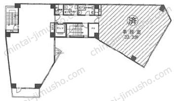 神田ミハマビルの間取図