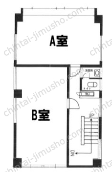 宮永ビル4階の間取図
