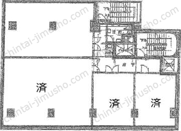 東都水ビルの間取図