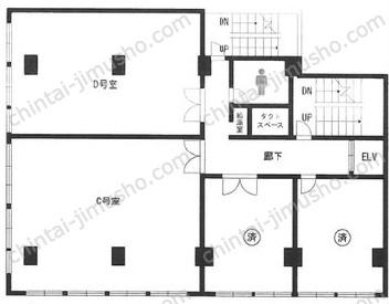 東都水ビルの間取図