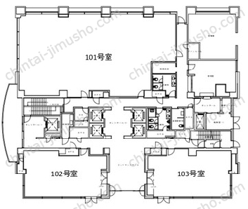 パシフィックマークス月島の間取図