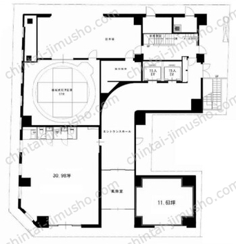 RBM築地スクエアの間取図
