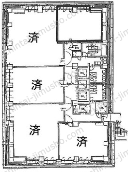 アーバンセンター新宿の間取図