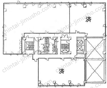 大樹生命文京小日向ビルの間取図