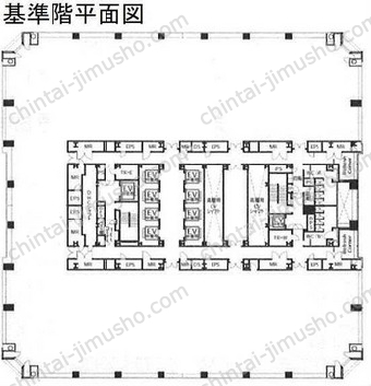 晴海アイランドトリトンスクエアオフィスタワーZの間取図