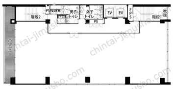 コーストライン品川ビルの間取図