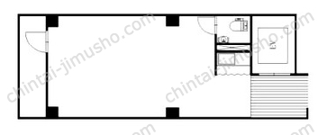 駿河台アライビル4階の間取図