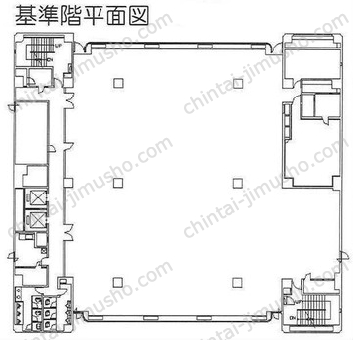 青山サンクレストビル7階の間取図