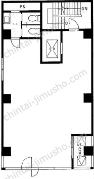 青山但馬屋ビル7階の間取図