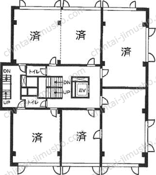 新代々木ビルの間取図