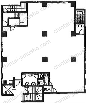 新宿ユニオンビルの間取図