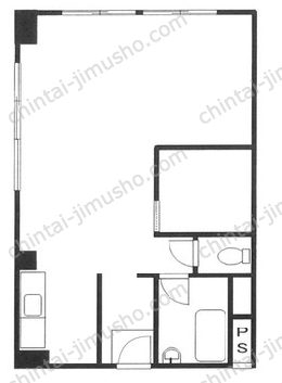 渋谷コープ7Fの間取図