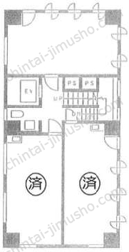 セントラルビルの間取図