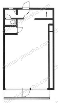 シャンブル15の間取図