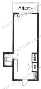 ハイネスロフティの間取図