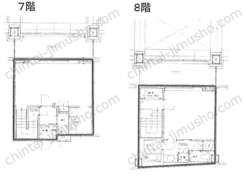 西新宿KFビルの間取図