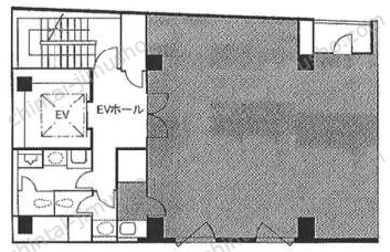 相互二番町ビルディング別館の間取図