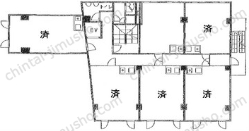 佐伯池袋ビルの間取図