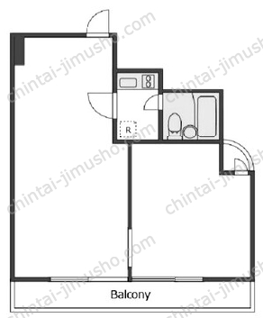 新宿ダイカンプラザシティⅡの間取図