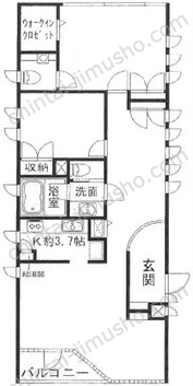ディ・オープンハウスの間取図
