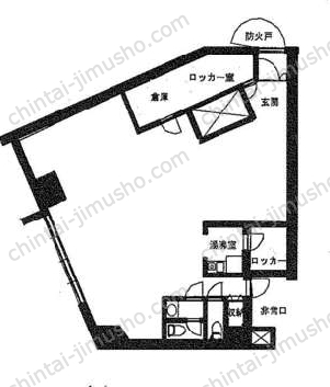 ストーク新宿／ハローオフィス西新宿の間取図