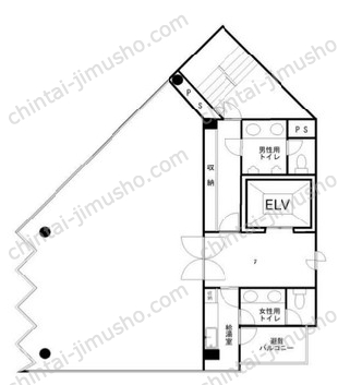 Grandir 赤坂見附の間取図