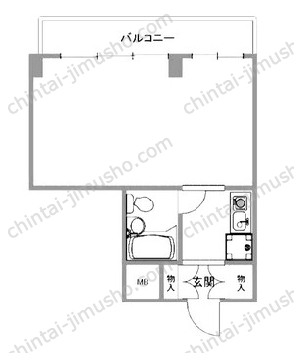 東陽ビルディングの間取図