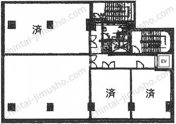 東都水ビルの間取図