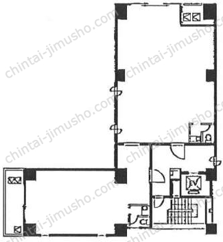 KYOE PLAZA KAYABACHOⅡ3階の間取図