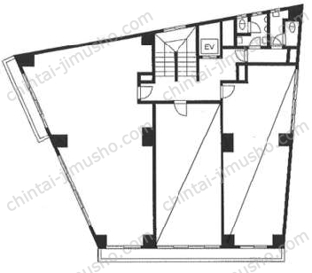 西新宿パラガハイツ／パラガイハイツの間取図