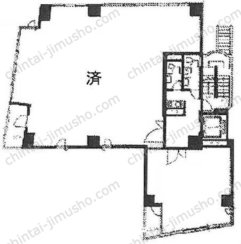 US半蔵門ビルの間取図