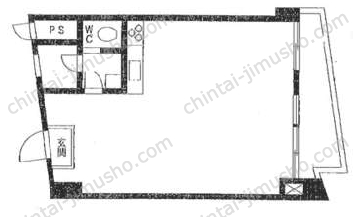 ライオンズマンション赤坂の間取図