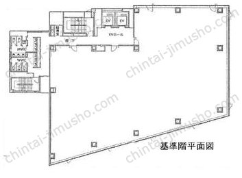 日本生命永田町ビル8階の間取図