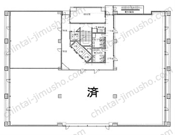 三田日東ダイビルの間取図