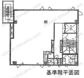 神田TNKビル3階の間取図