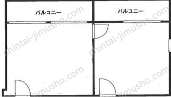 COXY176ビルの間取図