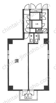 渋谷宮下パークビルの間取図