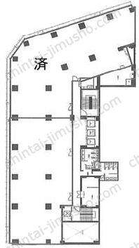 Daiwa銀座ビルの間取図