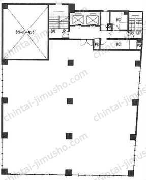 ニュー西新橋ビルの間取図