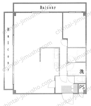 グランドメゾン新宿東の間取図
