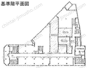新橋駅前ビル1号館／THE POINT 新橋の間取図