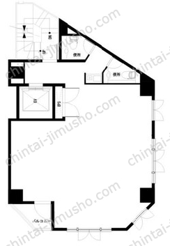 KSビル3階の間取図