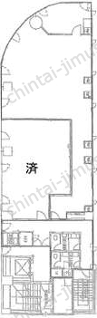 麹町ビルの間取図
