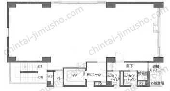 BRICK GATE 日本橋3階の間取図